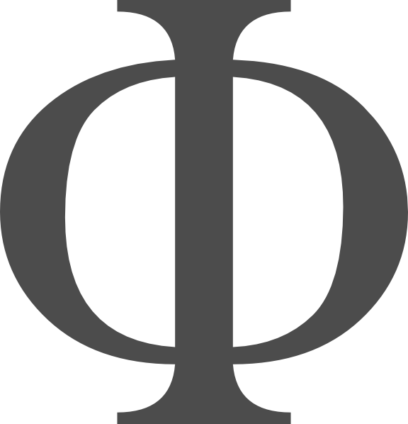 Greek Letter Phi Clip Art (576x598)