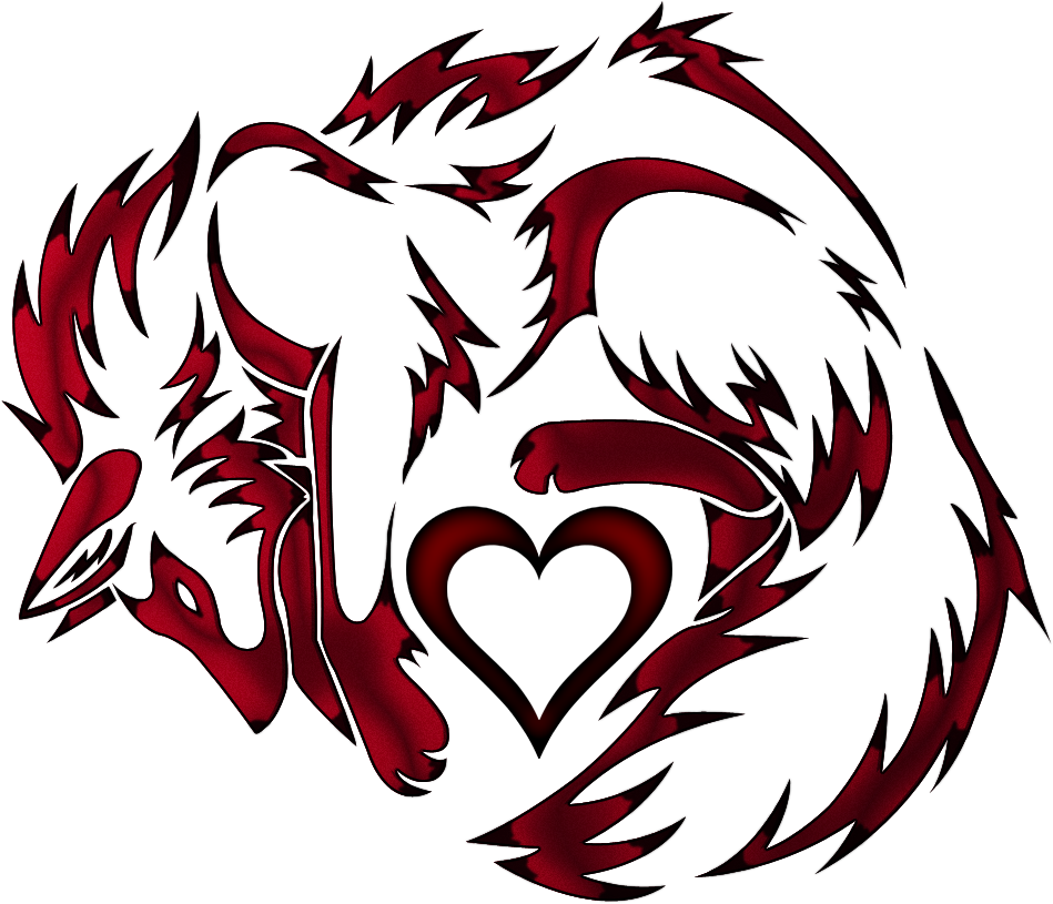 Nine-tailed Fox Tattoo Kitsune Clip Art - Fox Tattoo Designs (1000x1000)