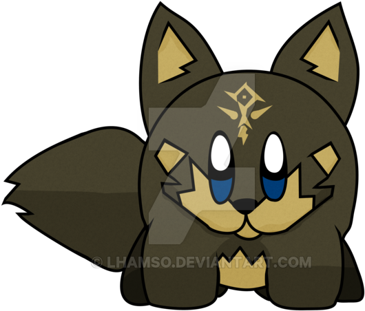 Wolf Hero Kirby By Lhamso - Kirby Wolf (600x728)