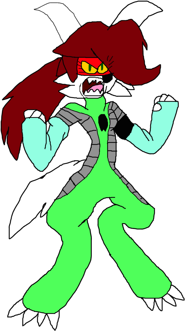 The Furry Feral Crusader By Alvaxerox - Furry Fandom (695x1150)