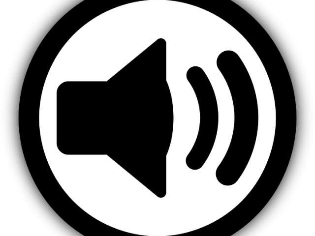 Audio Clipart Sound Button - Cafepress Audio Speaker Note Cards (pk Of 20) (640x480)