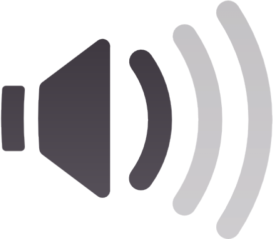 Audio Clipart Volume - Sound Icon Png (640x480)