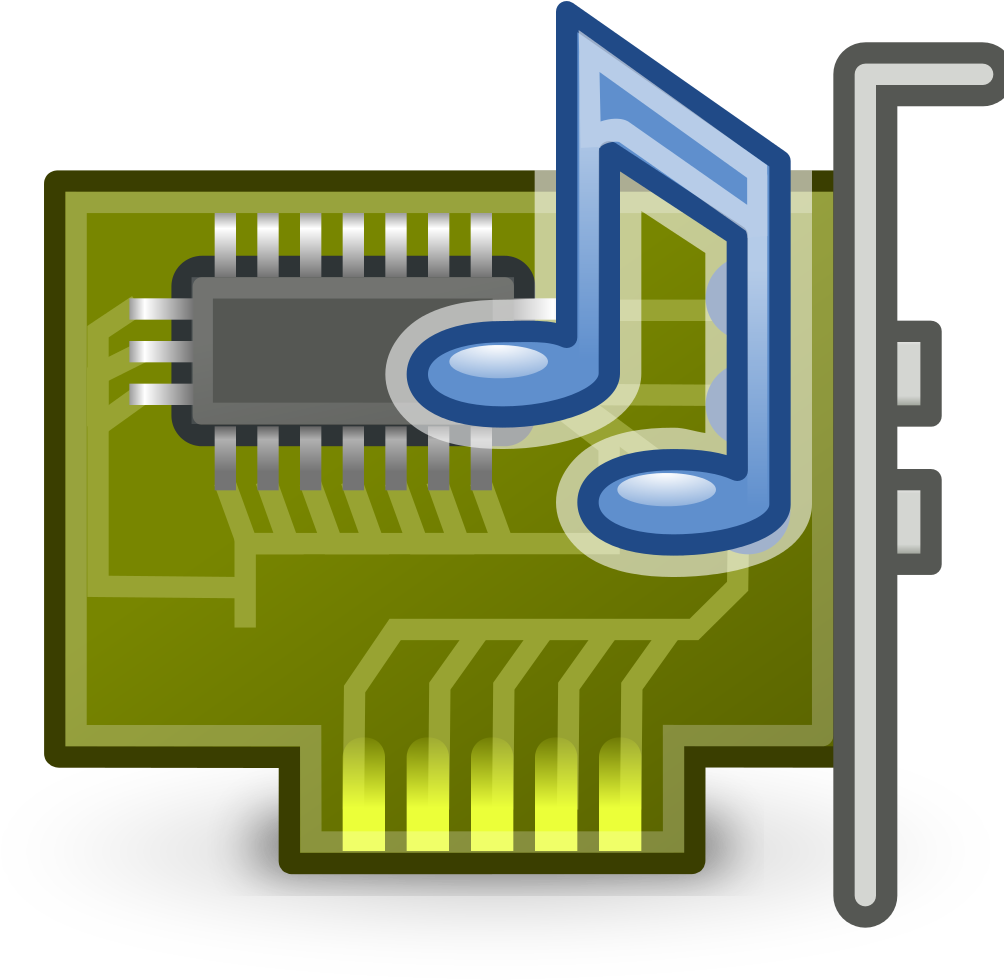 Gnome Audio Card - Encyclopedia (1024x1024)