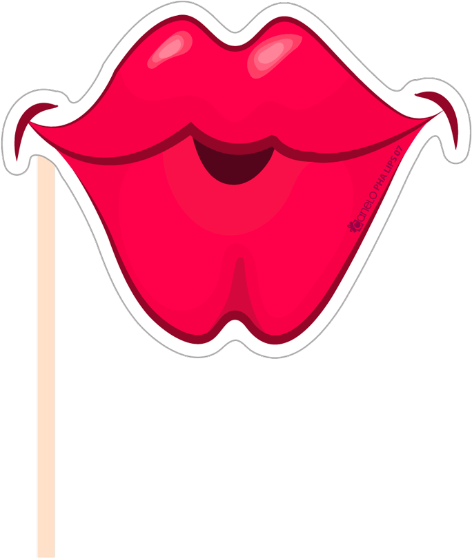 Party Photobooth - Lips For Photo Booth (900x900)