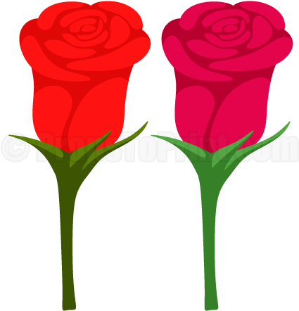 Printable Rose Photo Booth Prop Create Diy Props With - Rose Photo Booth Props (458x593)