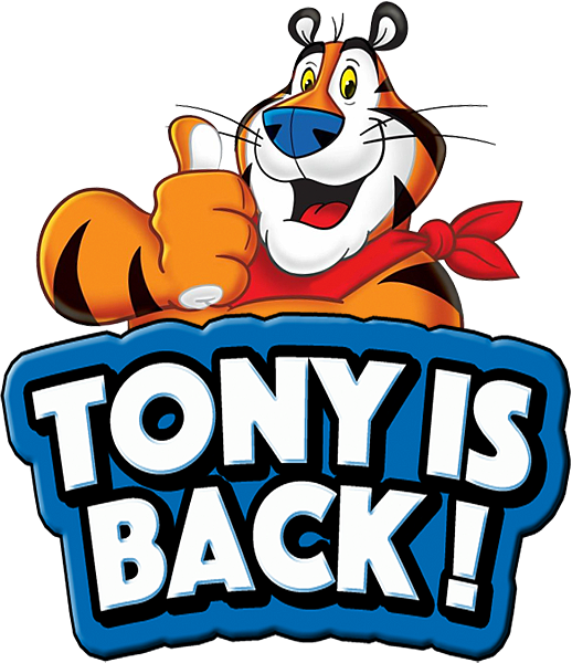 Tony The Tiger Clipart - Tony The Tiger Grrreat (518x600)