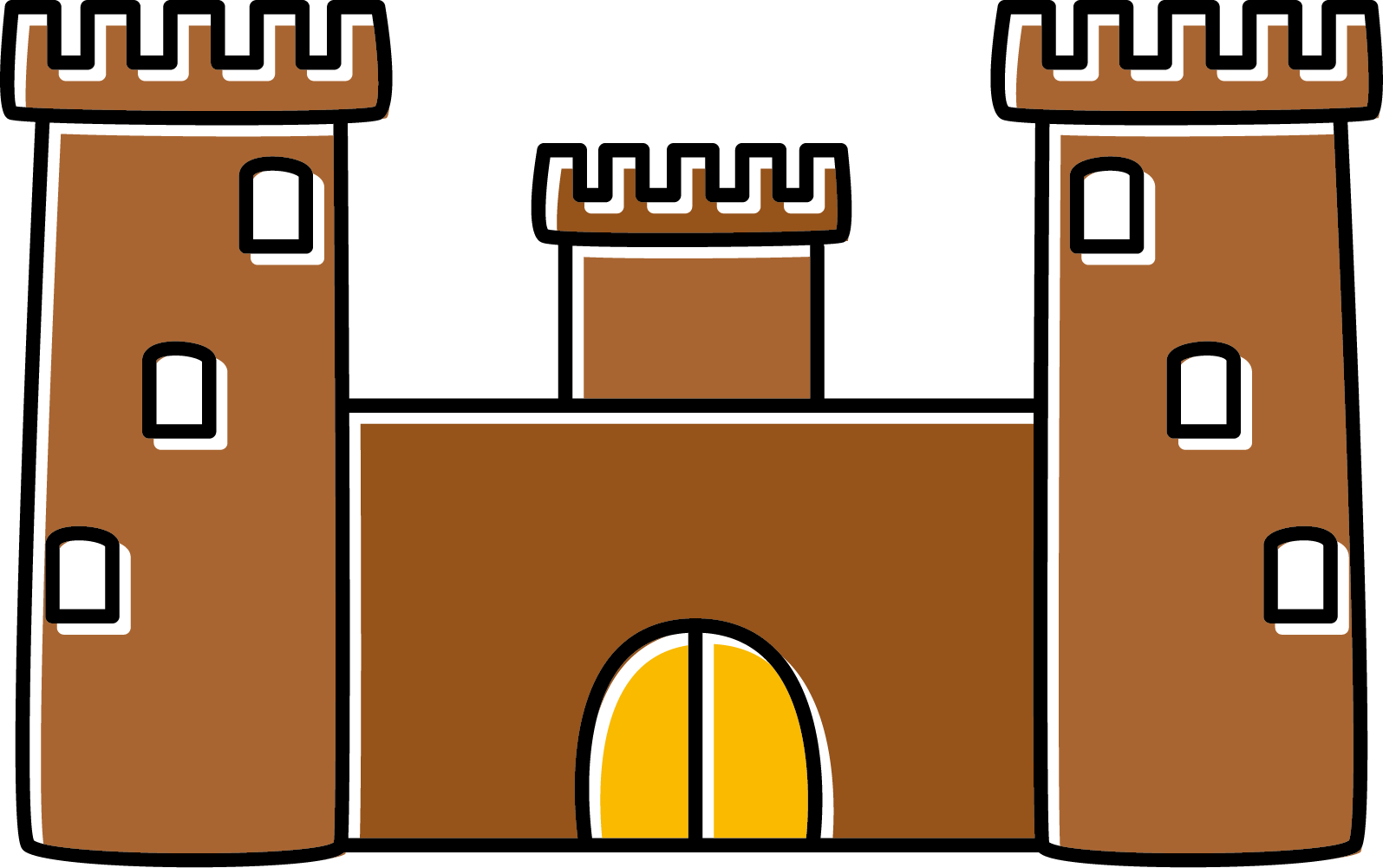 Clip Art - Stone Palace - Palace (1595x1001)