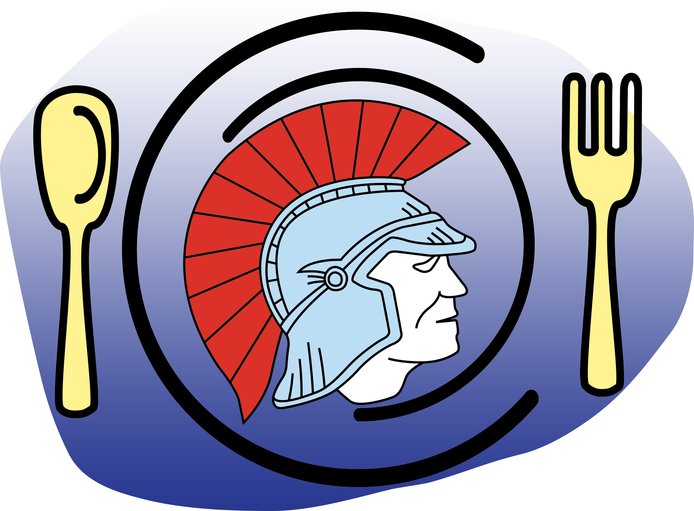 We Hope To See You Thursday Night Training Is Also - Spoon And Fork (2400x1766)