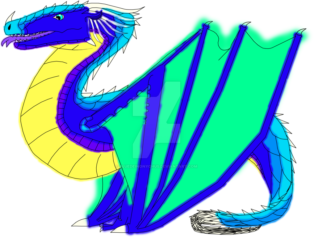 Vega The Neonwing By Bluedeinonychus Vega The Neonwing - Digital Art (1024x782)