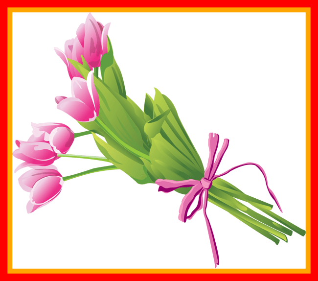 Bouquet Clipart Bouquet Of Flowers Clipart Png Fascinating - Flower Bouquet Vector (650x574)