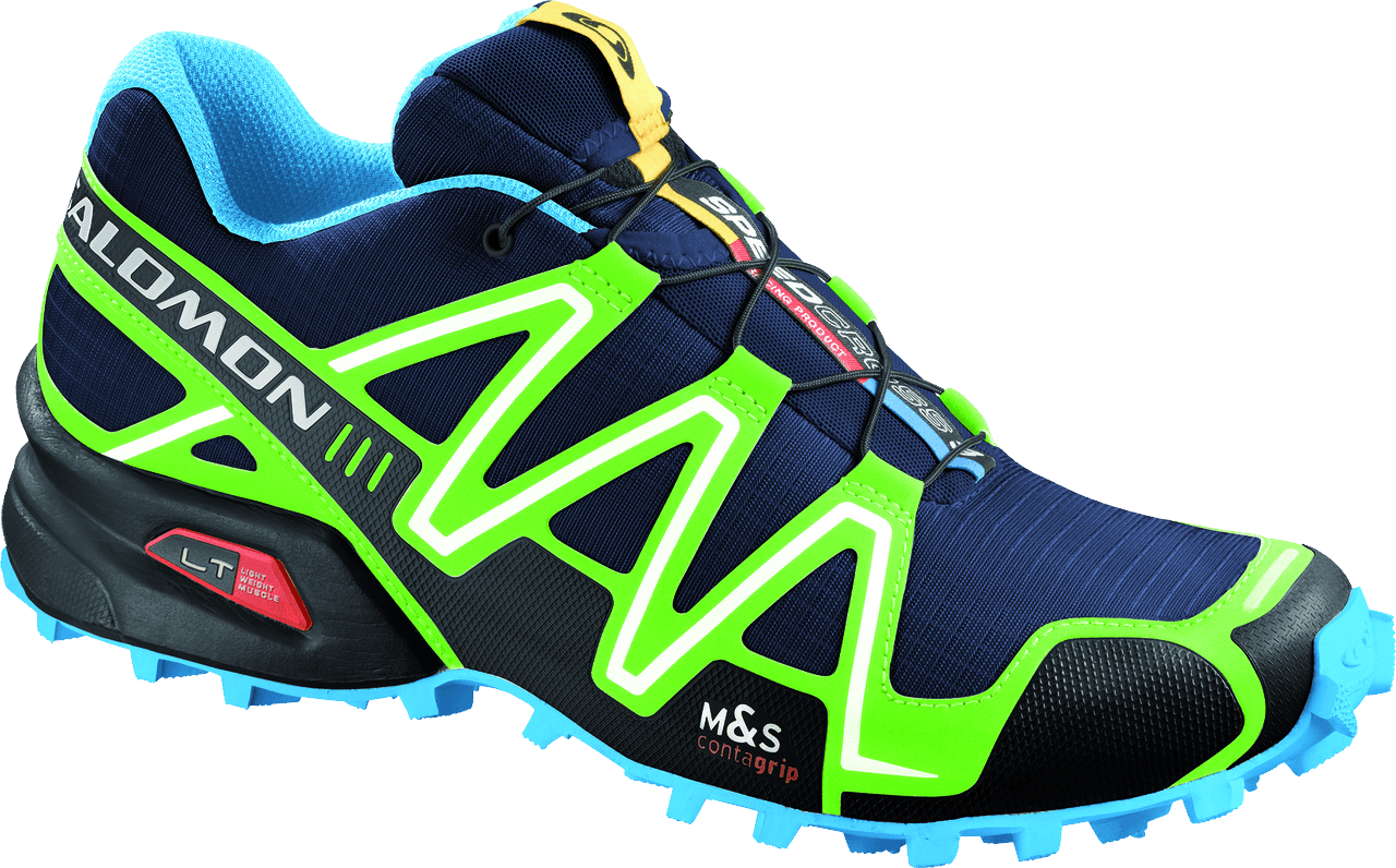 Gym Shoes Clipart Crazy Shoe - Salomon Speedcross 3 Sneakers (1280x796)