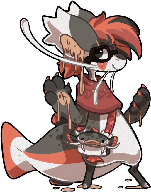 Redtail Catfish By Thekingdomofgriffia - Cartoon (591x690)