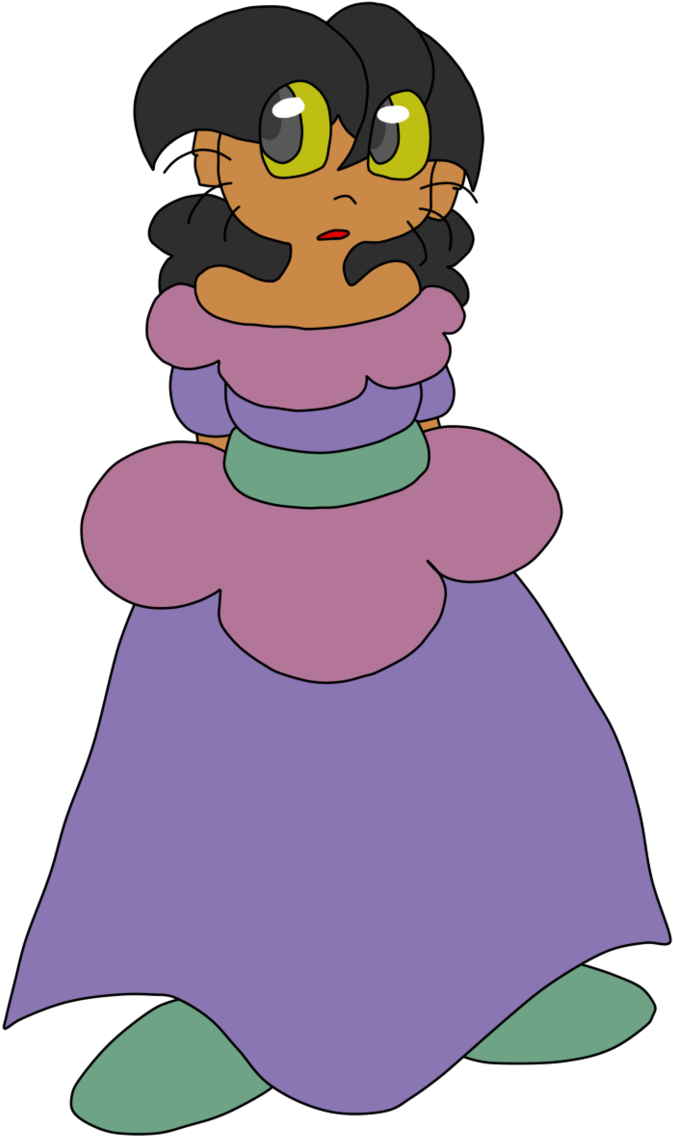 Nama The Catfish - Cartoon (683x1170)