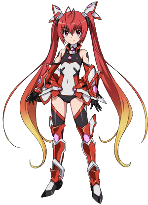 Because She Was Voted In Second - Twintails Tail Red (300x415)