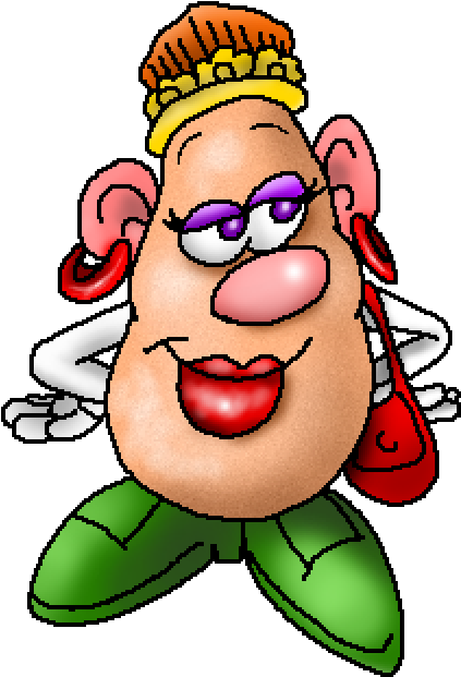 Potato Head By Mrpotatohead1952 - Mrs. Potato Head (638x728)
