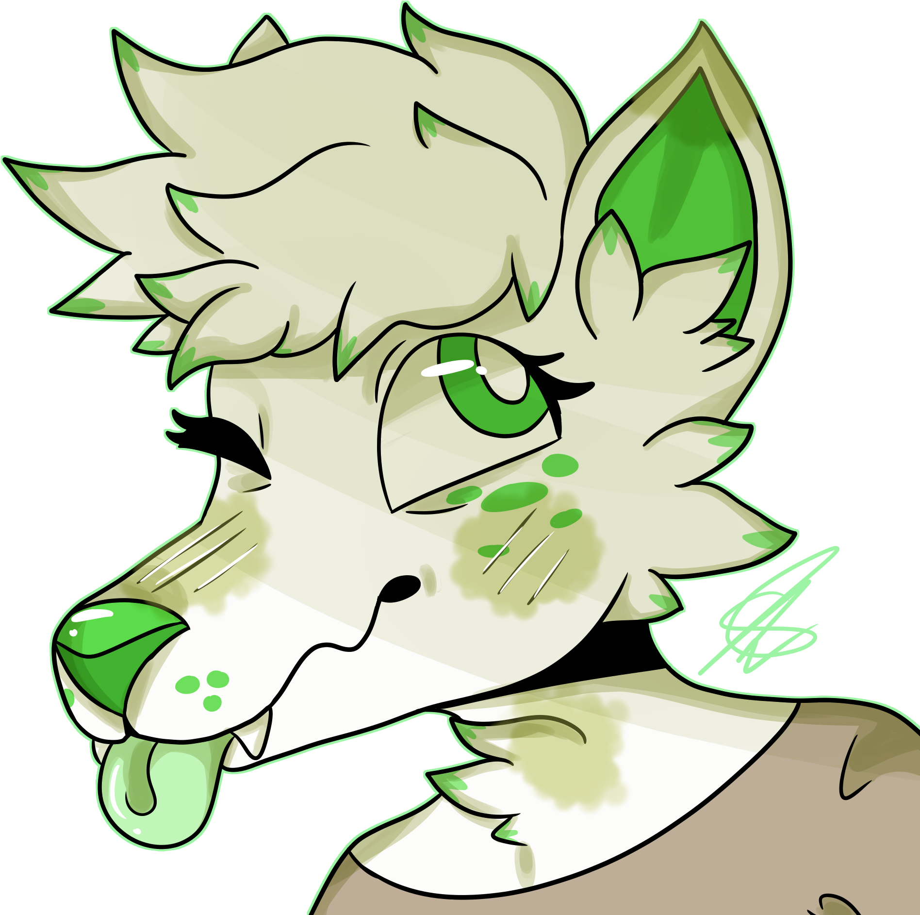 Look In Art You Fucking Cuck By Tylrr-r - Cartoon (2000x2000)