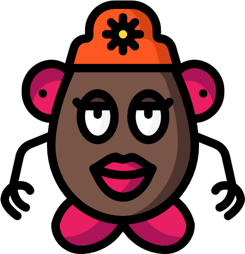 Mrs Potato Free Icon - Infant (512x512)