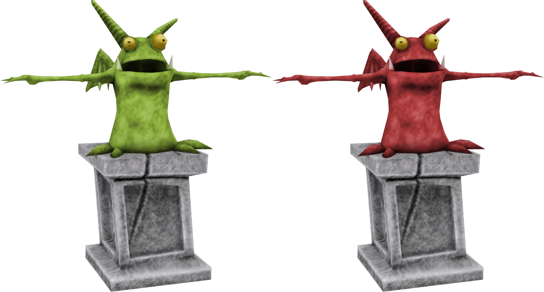 Crasharki 3 1 Gargoyle Model By Crasharki - Medievil: Resurrection (1872x1005)