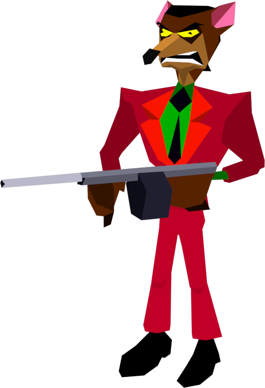 Pinstripe Crash Bandicoot 1 (517x756)