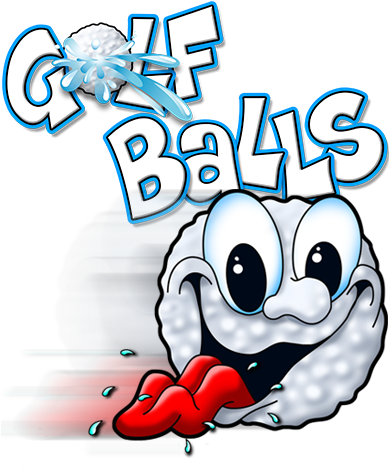 Golf Ball Vector Illustration - Zed Candy Golf Balls Giant Bubble Mint Golf Balls Tub (388x478)