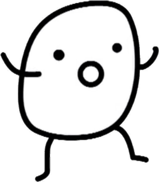 Thesillypotato - Asdf Die Potato Gif (537x614)