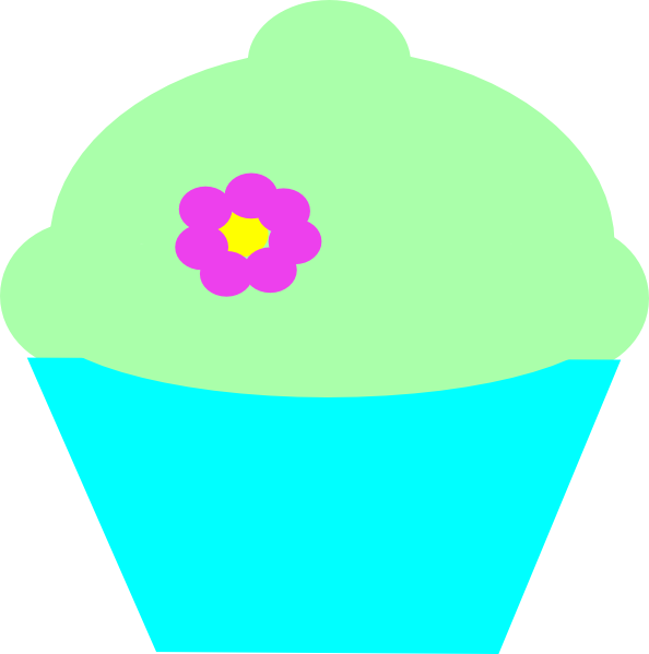 How To Set Use Pistacho Cupcake Svg Vector - Clip Art (594x599)