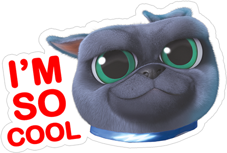 Sticker 17 From Collection «puppy Dog Pals» - Puppy Dog Pals Stickers (490x317)