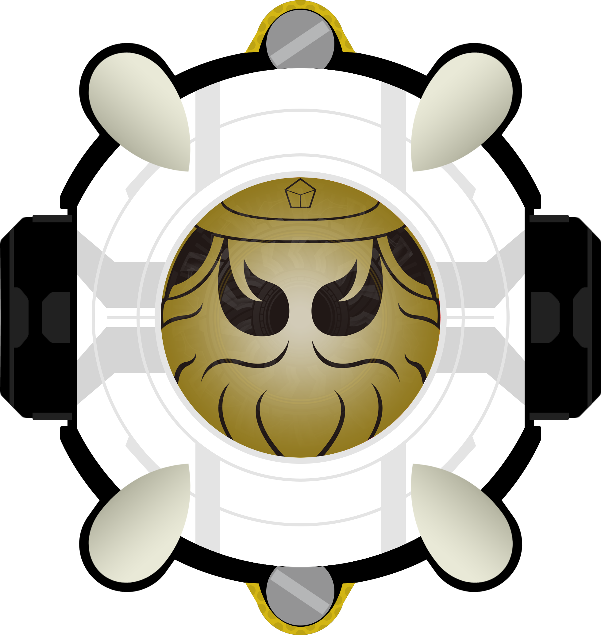 Kamen Rider Ghost Gamma Eyecon Da Vinci Form By Raidenzein - Kamen Rider Ghost (2124x2071)