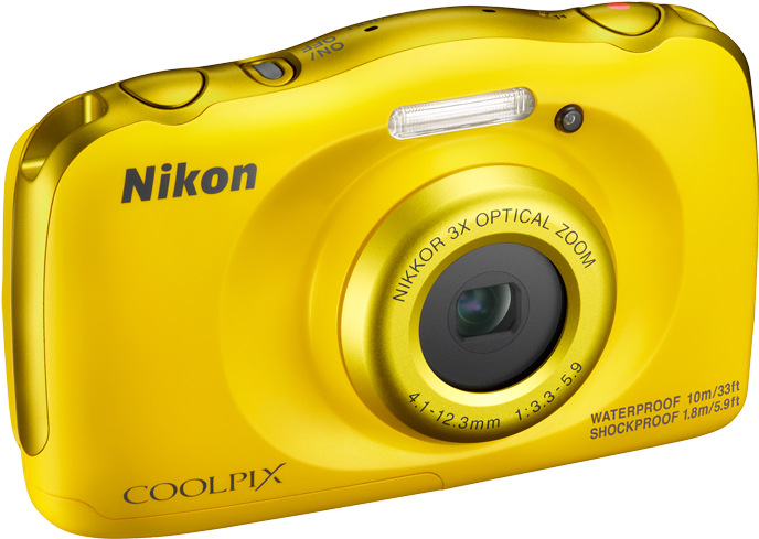 Fotoaparat Nikon Coolpix W100 Backpack Kit Žuti Slika - Nikon Coolpix (874x742)