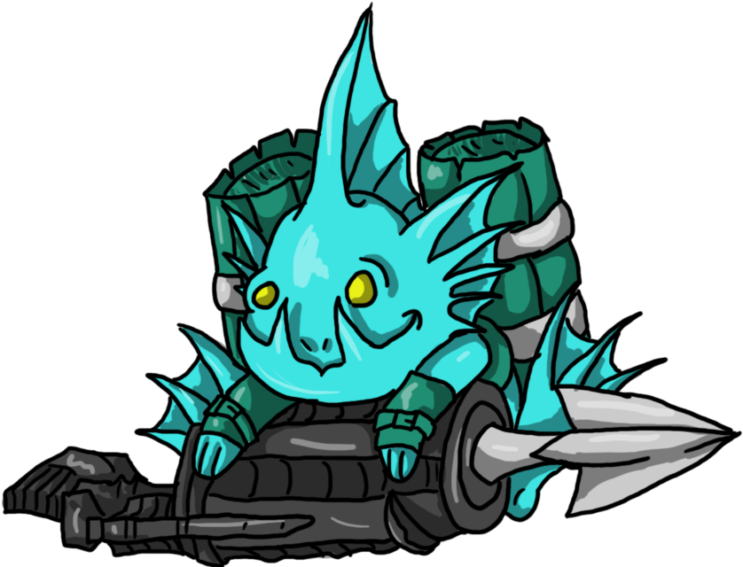 Coloriage Gill Grunt Ghost Roaster Eruptor On Pinterest - Cartoon (900x668)