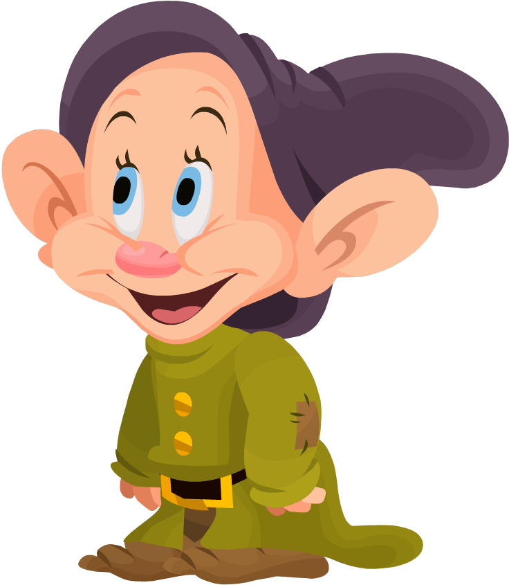 Resultado De Imagem Para Passarinho Branca De Neve - Dopey Dwarfs (890x967)