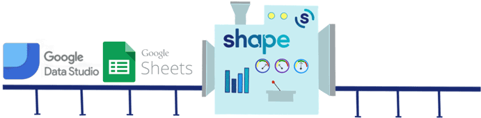 Google Data Studio Shape Ppc Report Assembly Line - Google Data Studio Gif (778x307)