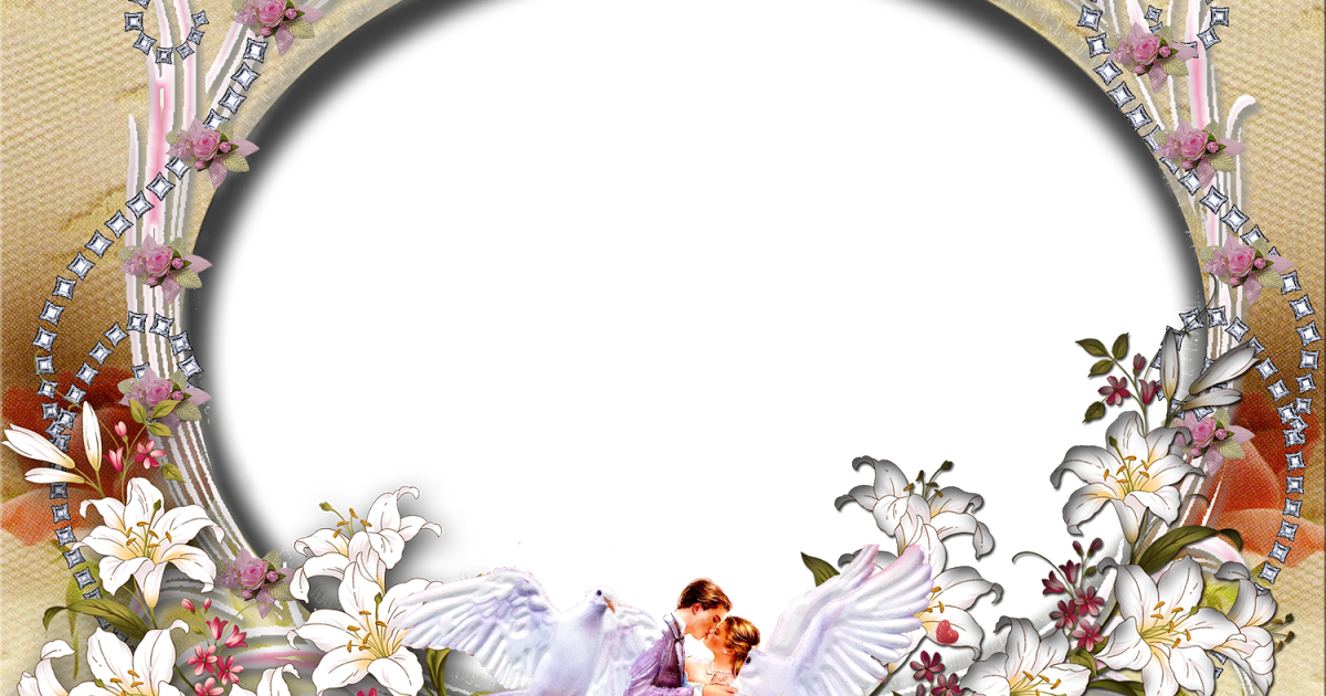 New Karizma Album Templates ,wedding Album Frames - Wedding Background With Frame (1200x630)