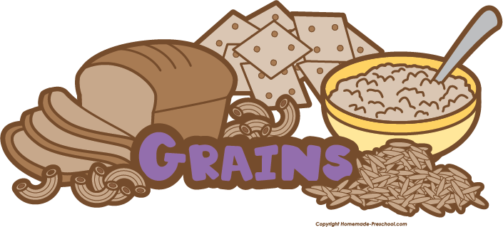 Free Food Groups Clipart - Grain Food Group Clipart (705x319)