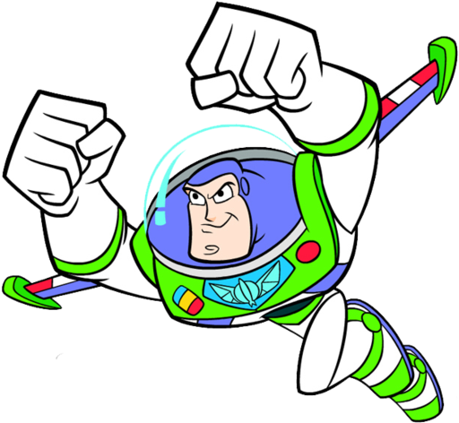 Buzz Lightyear Spongebob Friends Adventures Wiki Fandom - Buzz Lightyear Flying Drawing (517x480)