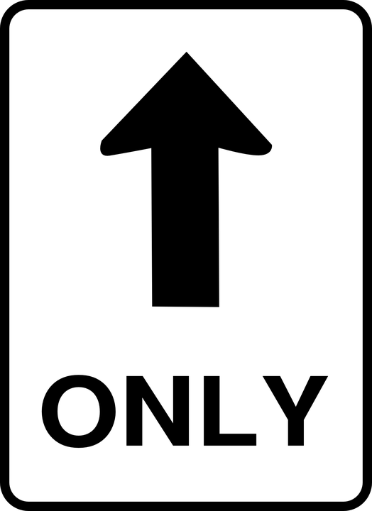 Give Way Road Sign Transparent Png - One Way Sign (524x720)