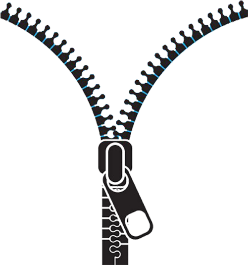 Zipper Royalty-free Drawing - Zipper Vector (500x601)