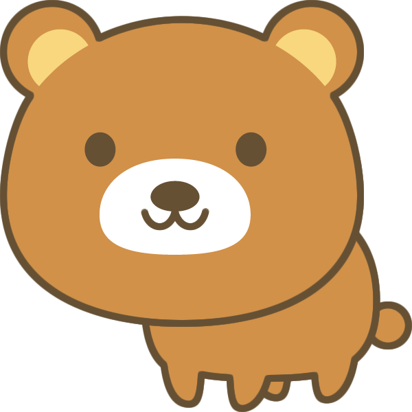 Tenga En Kumagaya アメリカ Futamatarajiu De La Primavera - くま イラスト フリー (600x600)