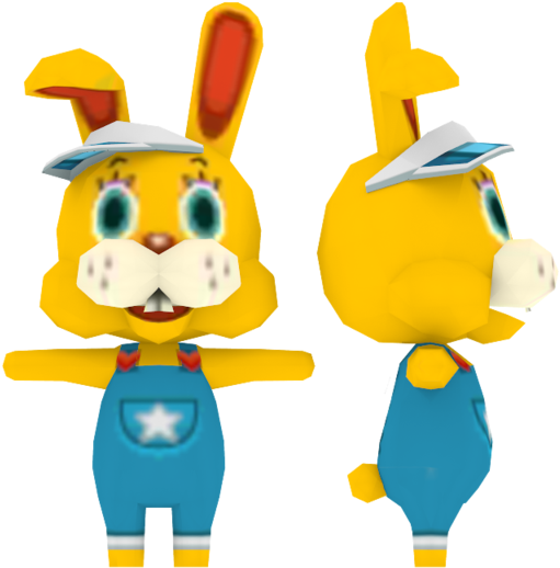New Leaf - Animal Crossing Zipper T Bunny (600x520)