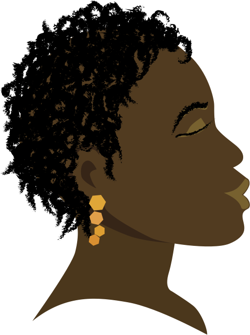 Free African Woman Head Clip Art - African Png (677x800)