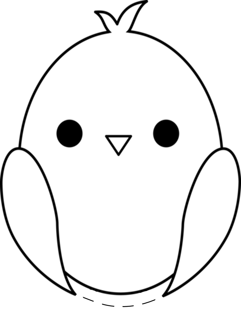 Here Are The Files For Coloring - Chicken (832x1089)