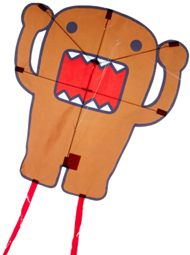 Domo Kite By Brainstorm - Domo Kun Face (728x874)