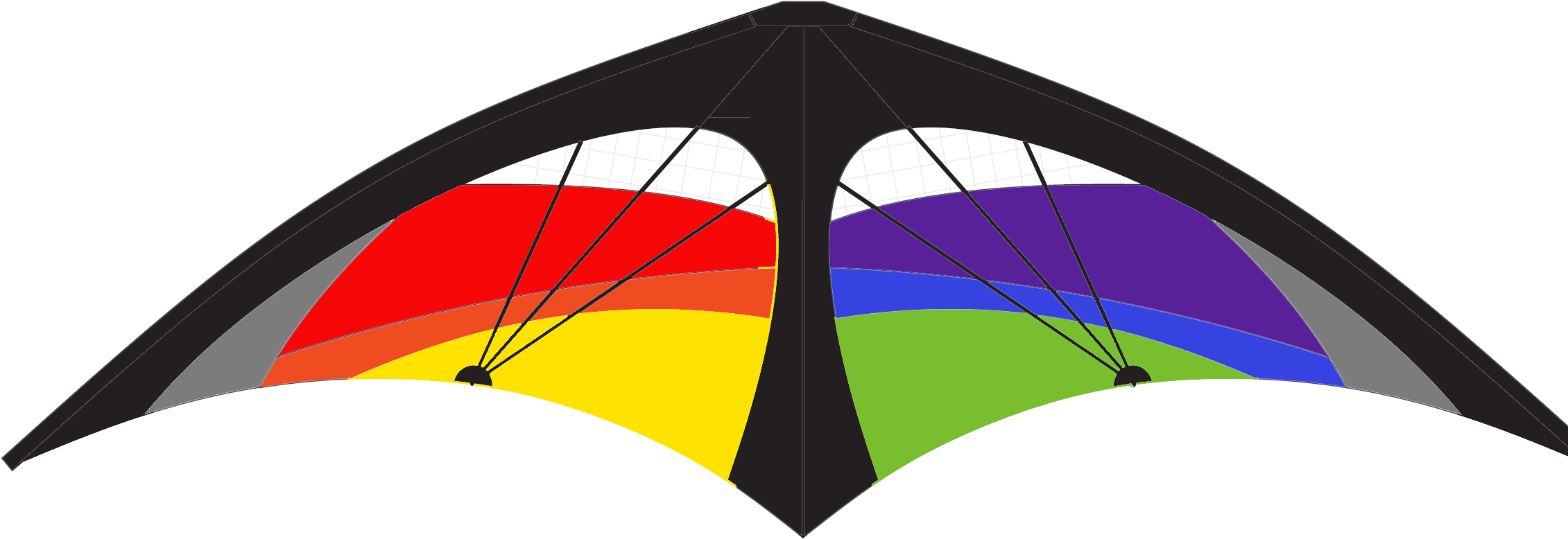 Kl Phantom Stunt Kite - Kite (2360x1128)