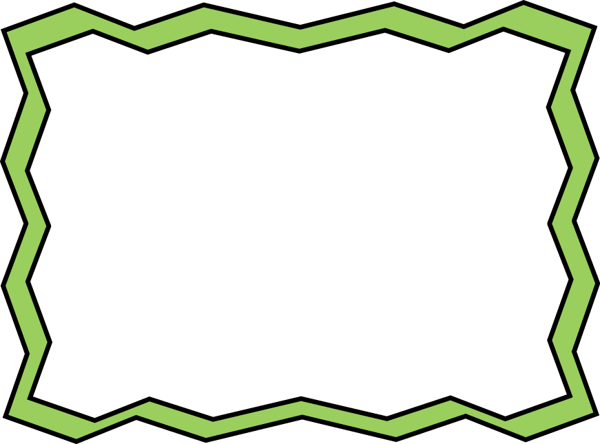 Green Frame Clipart Clipart Kid Green Frame Clipart - Green Facecam Border Png (871x645)