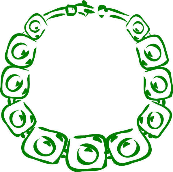 Cartoon White - Necklace Clip Art (600x596)