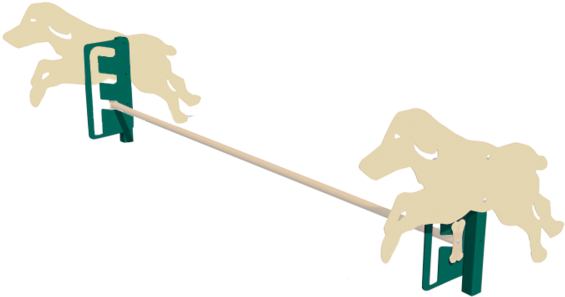 Jump Hurdles - Ultraplay Pbark-450 Rover Jump Over (600x347)