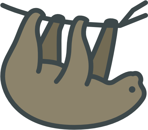 Sloth Free Icon - Sloth Icon (512x512)