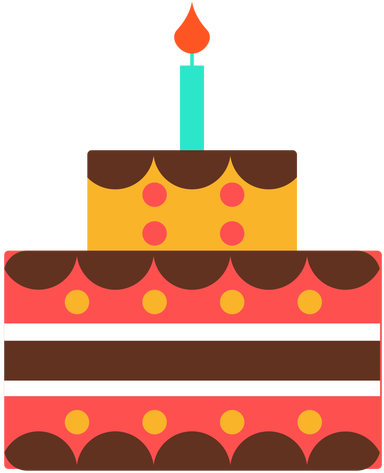 Two Floors Birthday Cake Transparent Png - Pastel De Cumpleaños Png (512x512)