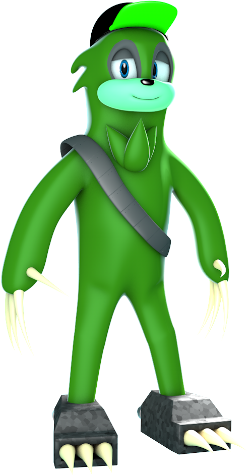 Nathan The Sloth By Nathanzicaoficial Nathan The Sloth - Cartoon (1024x1024)