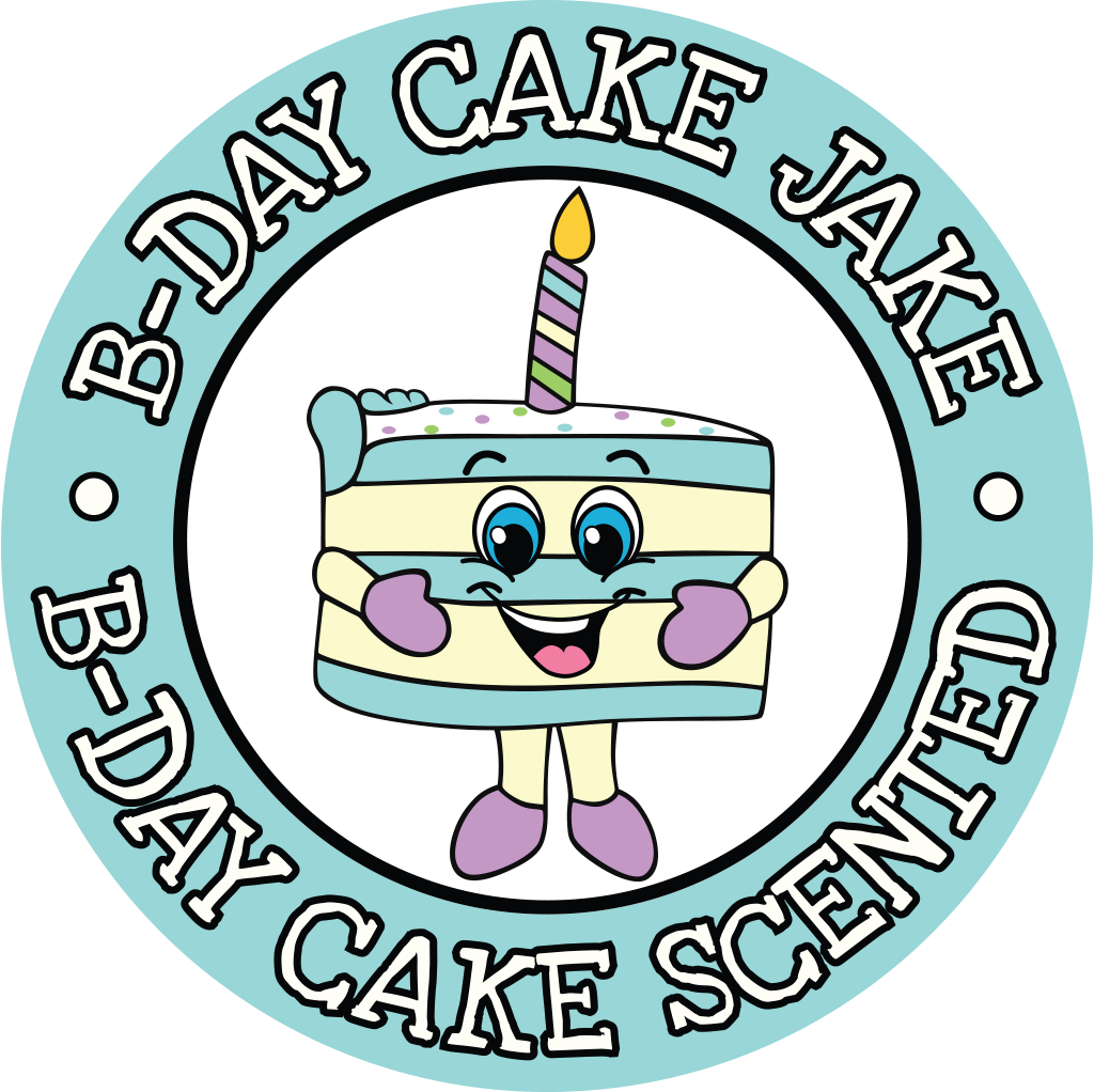 Birthday Cake Jake Sticker Pack - Whiffer Sniffers Birthday Cake Jake Scented Backpack (1024x1022)
